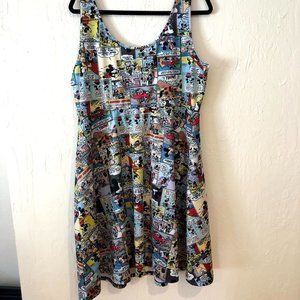 NWT Torrid Mickey Comic Dress Size 1 14/16